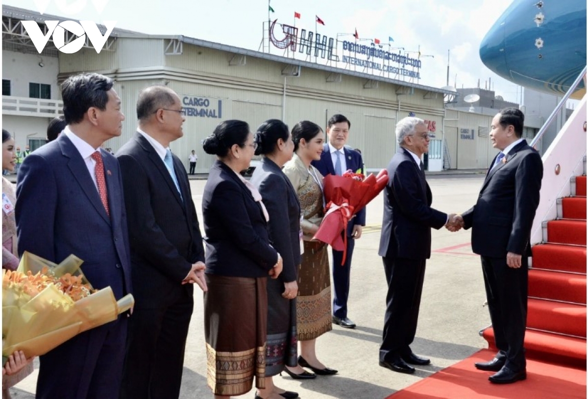 NA Chairman begins official visit to Laos, attendance at AIPA-45