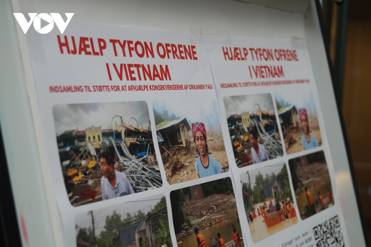 Hội chuyên gia, trí thức Việt Nam tại Đan Mạch cùng VOV ủng hộ đồng bào lũ lụt