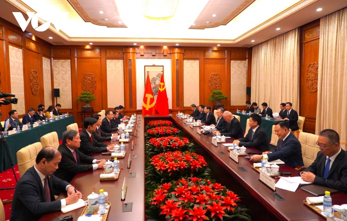 Đoàn đại biểu Đảng Cộng sản Việt Nam thăm và làm việc tại Trung Quốc