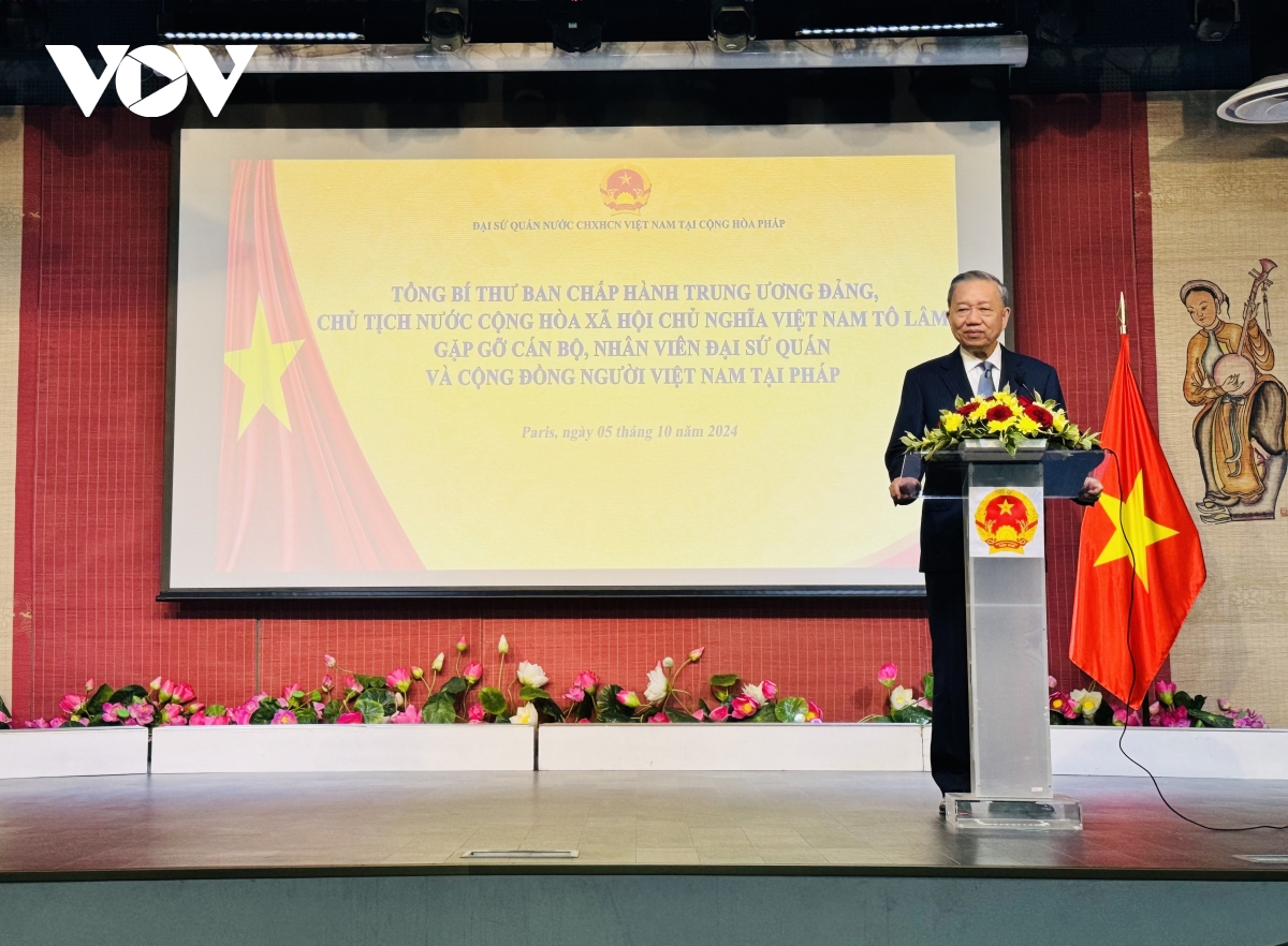 tổng bí thư, chủ tịch nước tô lâm gặp gỡ cộng đồng người việt nam tại pháp hình ảnh 3 tong bi thu, chu tich nuoc to lam gap go cong dong nguoi viet nam tai phap hinh anh 3