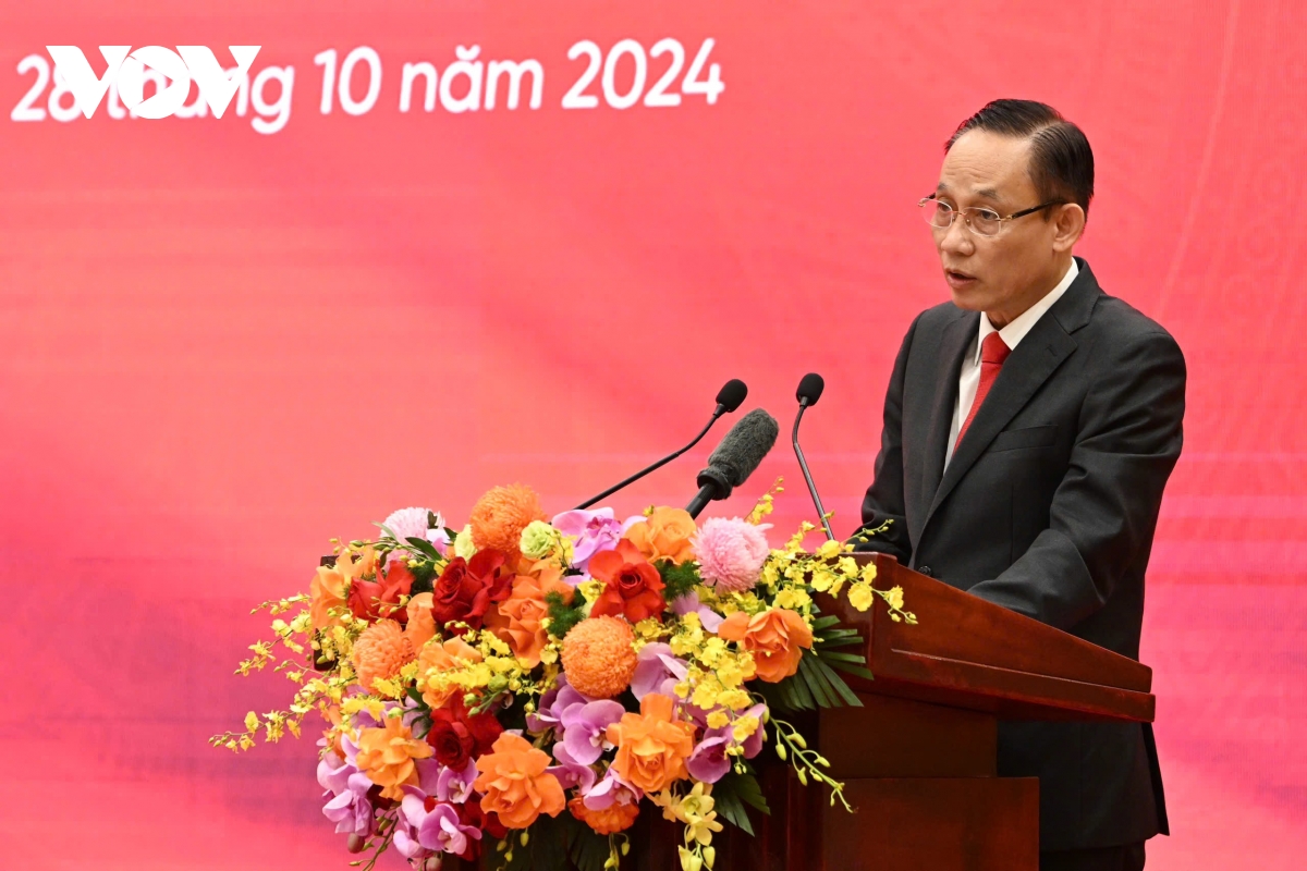 tổng bí thư dự lễ kỷ niệm 75 năm ngày truyền thống ban Đối ngoại trung ương hình ảnh 2 tong bi thu du le ky niem 75 nam ngay truyen thong ban Doi ngoai trung uong hinh anh 2