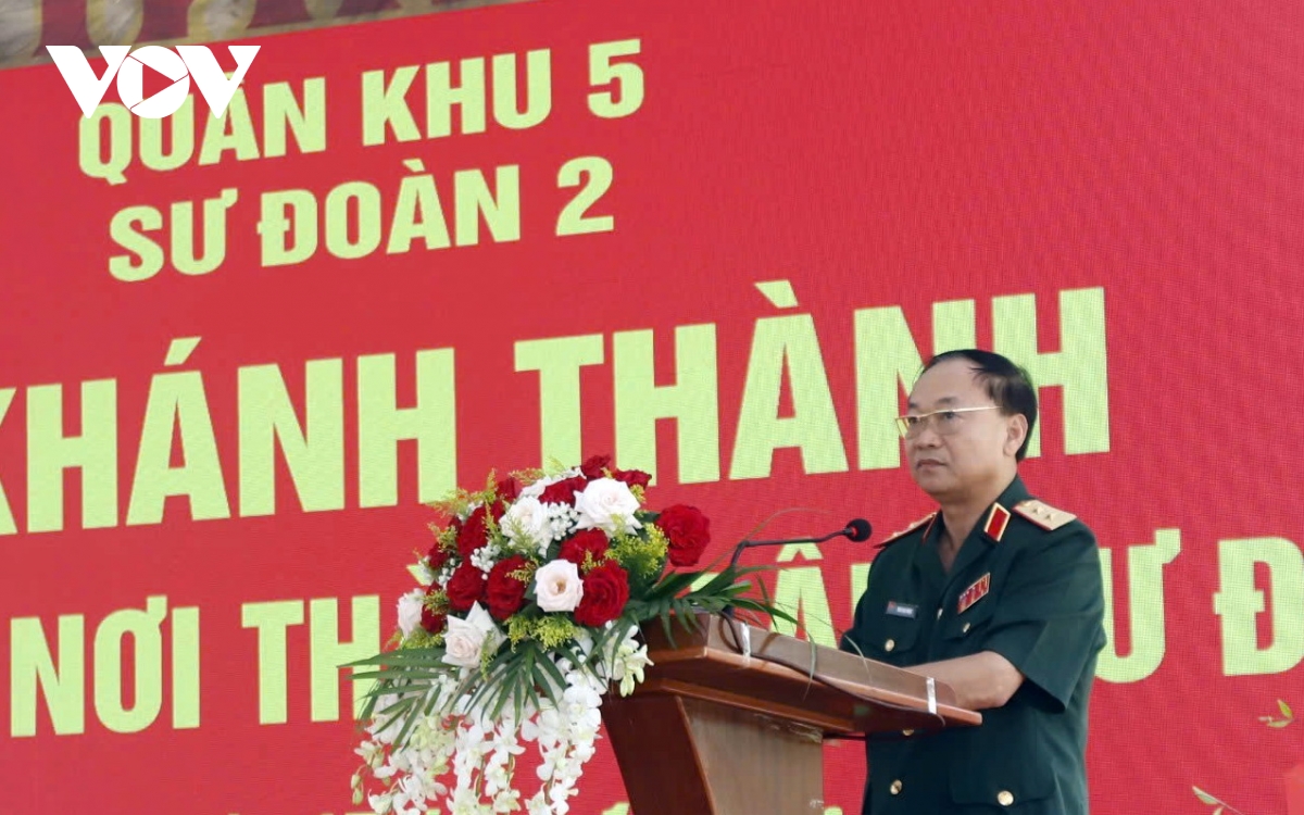 khánh thành khu di tích nơi thành lập sư đoàn 2, quân khu 5 hình ảnh 6 khanh thanh khu di tich noi thanh lap su doan 2, quan khu 5 hinh anh 6