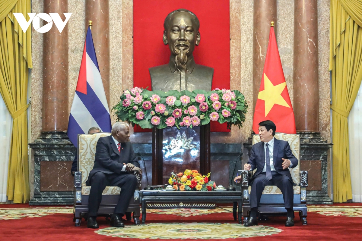 chủ tịch nước lương cường hội kiến chủ tịch quốc hội nước cộng hòa cuba hình ảnh 1 chu tich nuoc luong cuong hoi kien chu tich quoc hoi nuoc cong hoa cuba hinh anh 1