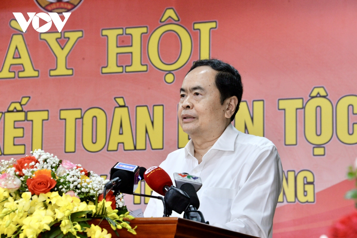 chủ tịch quốc hội trần thanh mẫn dự ngày hội đại đoàn kết tại tỉnh hà nam hình ảnh 4 chu tich quoc hoi tran thanh man du ngay hoi dai doan ket tai tinh ha nam hinh anh 4