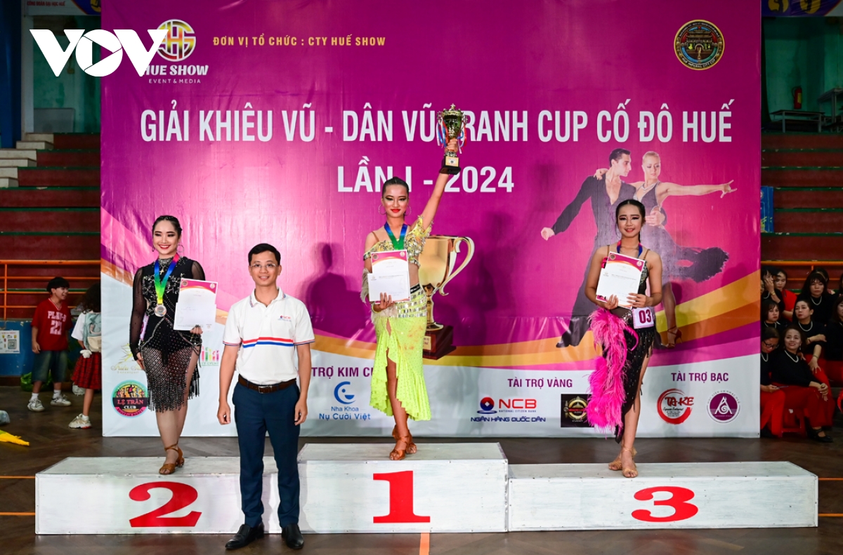 Sôi nổi giải Khiêu vũ – dân vũ tranh cup Cố Đô lần 1 năm 2024