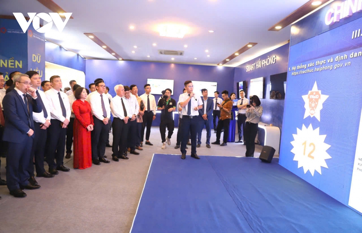 khai trương dự án chính quyền số thành phố hải phòng hình ảnh 3 khai truong du an chinh quyen so thanh pho hai phong hinh anh 3