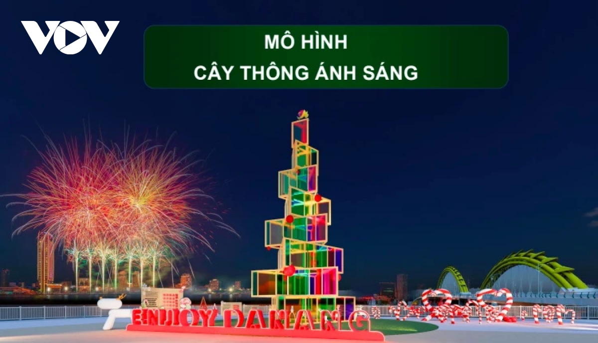 100 ong gia noel se dieu hanh tren duong pho Da nang dip giang sinh chao nam moi hinh anh 1