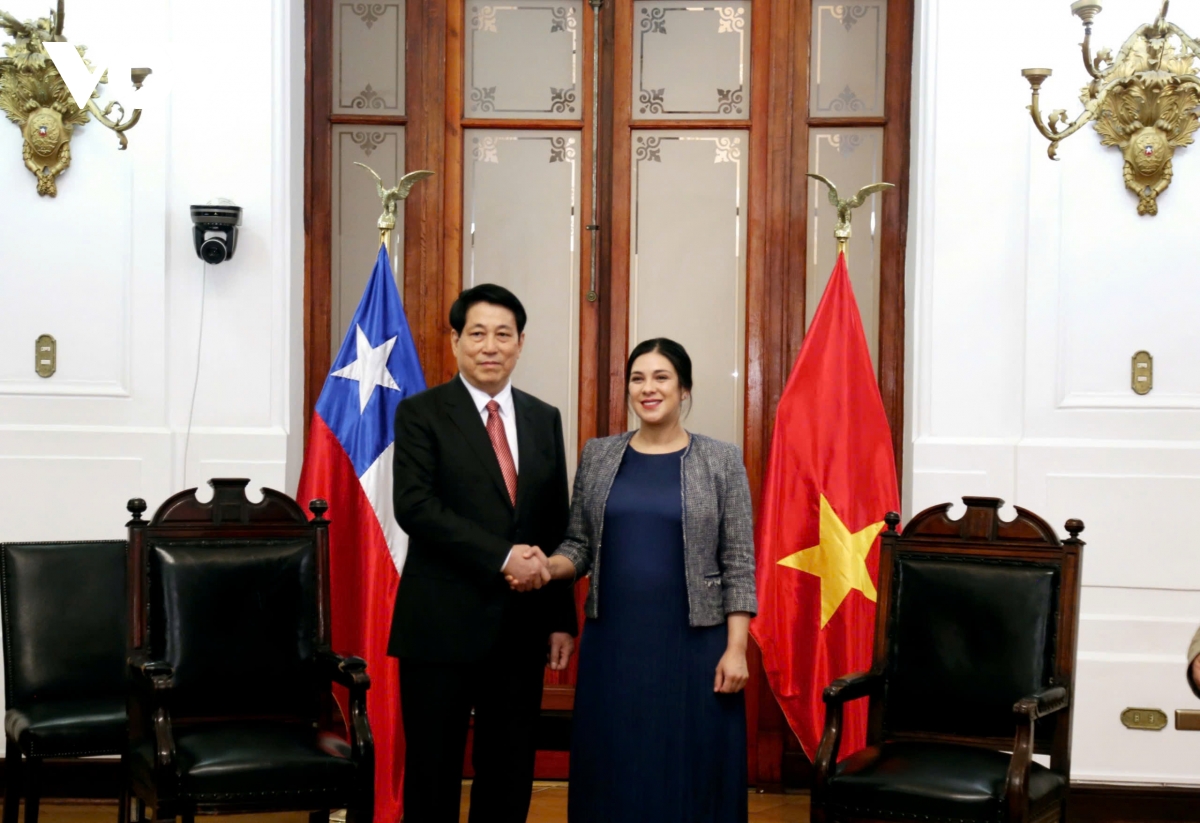 chủ tịch nước lương cường hội kiến chủ tịch hạ viện cộng hòa chile karol cariola hình ảnh 2 chu tich nuoc luong cuong hoi kien chu tich ha vien cong hoa chile karol cariola hinh anh 2