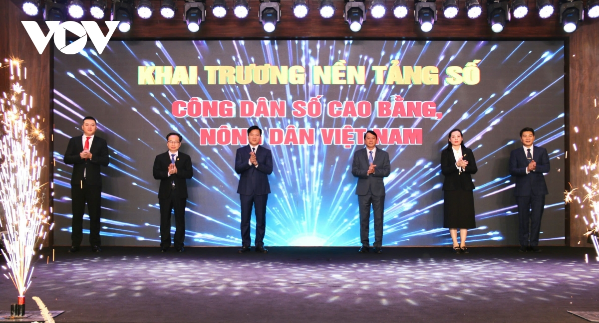 công bố nền tảng công dân số cao bằng hình ảnh 1 cong bo nen tang cong dan so cao bang hinh anh 1