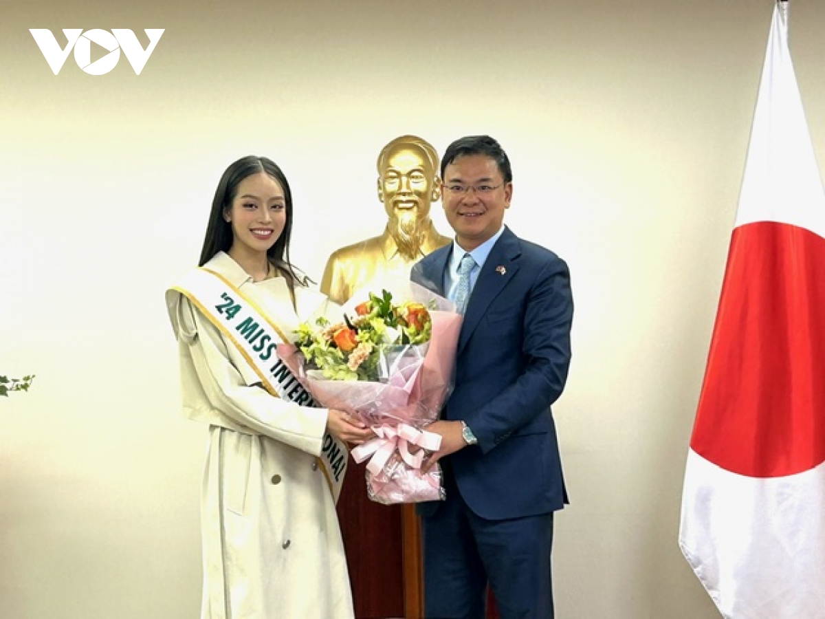 hoa hậu huỳnh thị thanh thủy rạng rỡ trong buổi giao lưu tại nhật bản hình ảnh 6 hoa hau huynh thi thanh thuy rang ro trong buoi giao luu tai nhat ban hinh anh 6