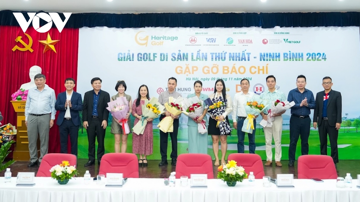144 Golfer tranh tài ở Giải Golf Di sản lần thứ Nhất - Ninh Bình năm 2024