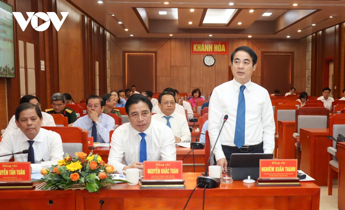 trưởng ban tổ chức trung ương lê minh hưng làm việc với lãnh đạo tỉnh khánh hòa hình ảnh 2 truong ban to chuc trung uong le minh hung lam viec voi lanh dao tinh khanh hoa hinh anh 2