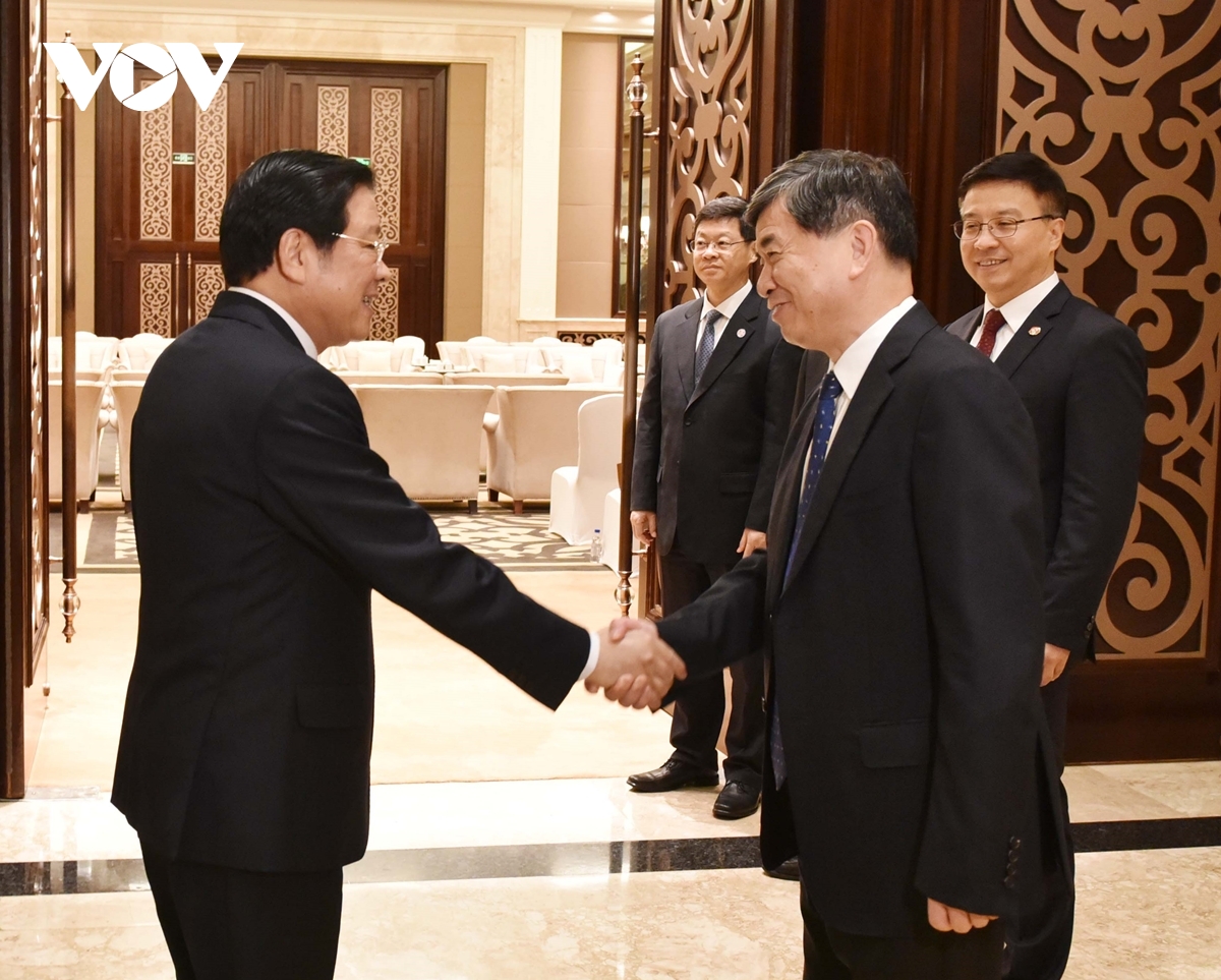 Đoàn Đại biểu Đảng ta thăm và làm việc tại tỉnh phúc kiến, trung quốc hình ảnh 1 Doan Dai bieu Dang ta tham va lam viec tai tinh phuc kien, trung quoc hinh anh 1