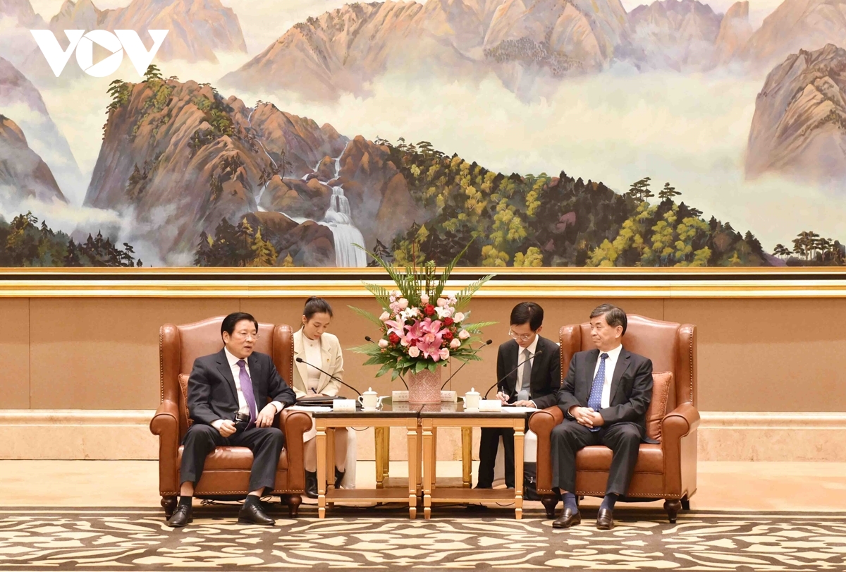 Đoàn Đại biểu Đảng ta thăm và làm việc tại tỉnh Phúc Kiến, Trung Quốc