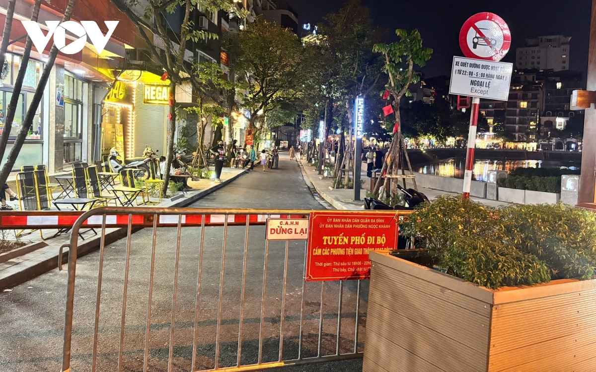 phố đi bộ được đầu tư gần 30 tỷ đồng ở hà nội chỉ là nơi bán trà đá vỉa hè hình ảnh 1 pho di bo duoc dau tu gan 30 ty dong o ha noi chi la noi ban tra da via he hinh anh 1
