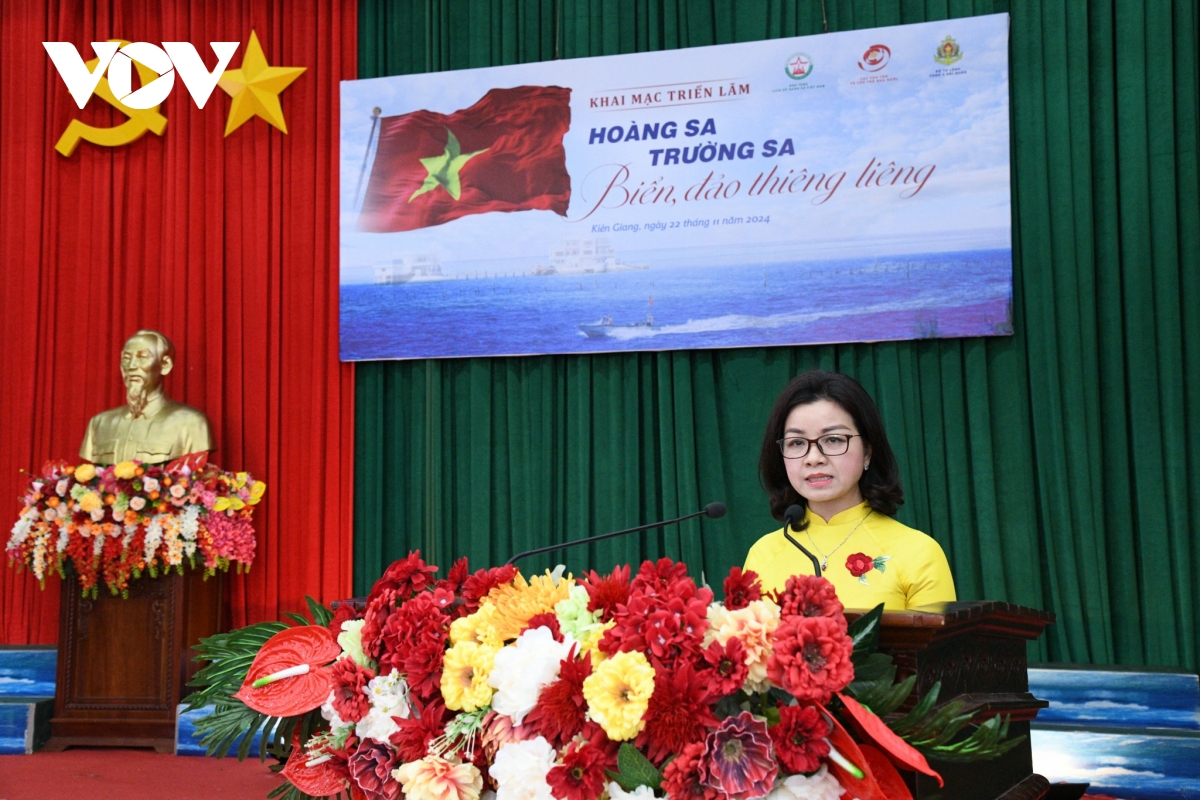 triển lãm hoàng sa, trường sa biển, đảo thiêng liêng tại kiên giang hình ảnh 2 trien lam hoang sa, truong sa bien, dao thieng lieng tai kien giang hinh anh 2