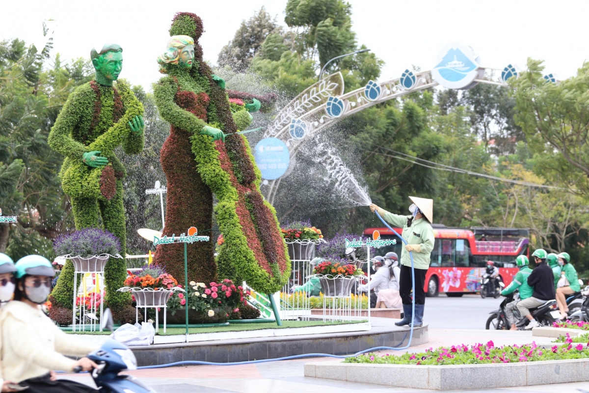 Lâm Đồng gấp rút chuẩn bị khai mạc Festival hoa Đà Lạt lần thứ 10