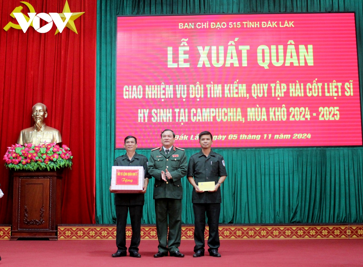 Đội k51 xuất quân tìm kiếm, quy tập hài cốt liệt sĩ hy sinh tại campuchia hình ảnh 1 Doi k51 xuat quan tim kiem, quy tap hai cot liet si hy sinh tai campuchia hinh anh 1
