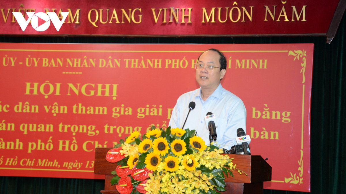 tp.hcm sắp triển khai 5 dự án lớn với 7.000 hộ dân bị ảnh hưởng hình ảnh 3 tp.hcm sap trien khai 5 du an lon voi 7.000 ho dan bi anh huong hinh anh 3