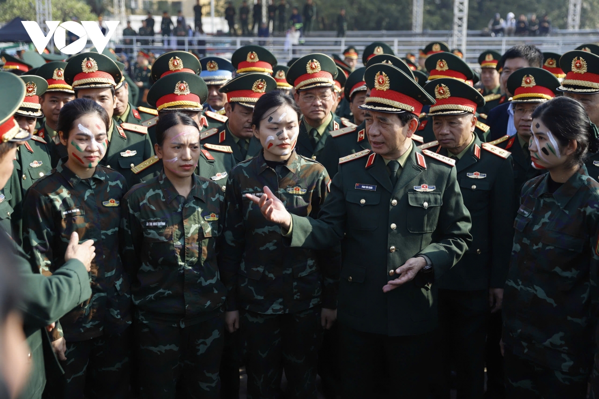 Đại tướng phan văn giang kiểm tra, tổng duyệt triển lãm quốc phòng quốc tế việt nam hình ảnh 13 Dai tuong phan van giang kiem tra, tong duyet trien lam quoc phong quoc te viet nam hinh anh 13