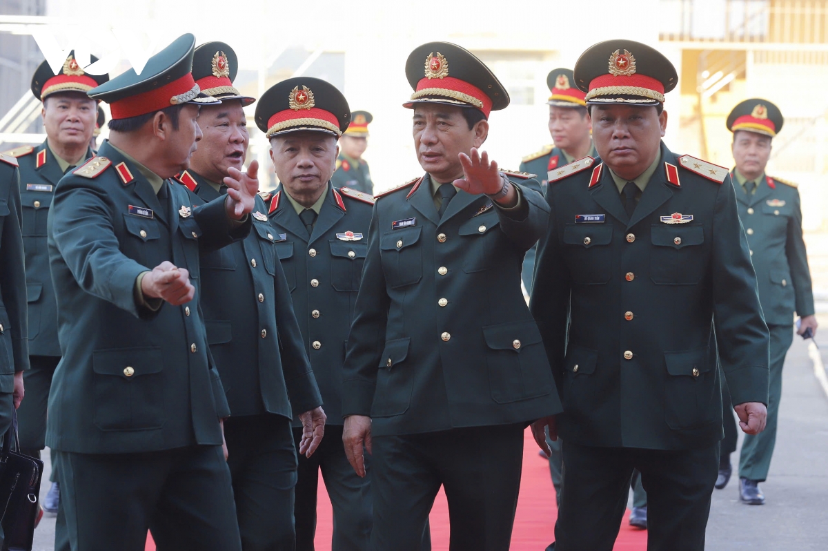Đại tướng phan văn giang kiểm tra, tổng duyệt triển lãm quốc phòng quốc tế việt nam hình ảnh 14 Dai tuong phan van giang kiem tra, tong duyet trien lam quoc phong quoc te viet nam hinh anh 14