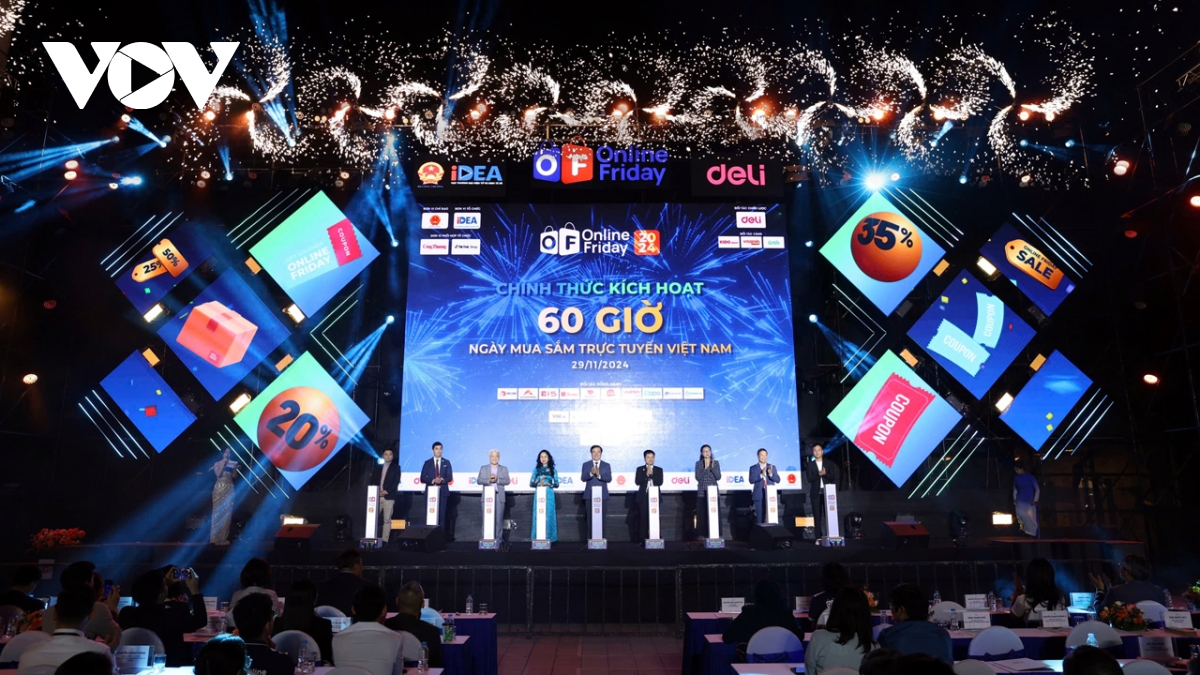 60 giờ Online Friday 2024 - Tự hào hàng Việt sánh vai cùng thương hiệu toàn cầu