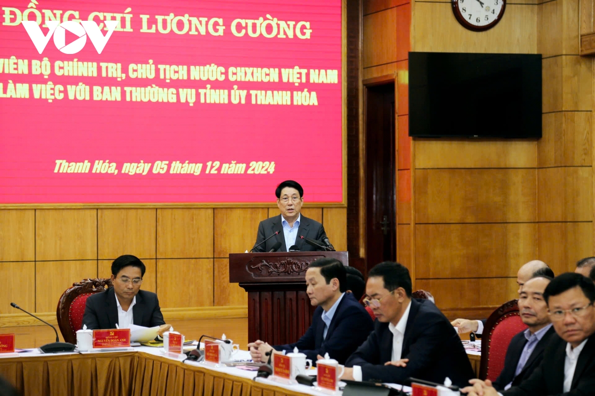 chủ tịch nước lương cường thanh hóa phải chuẩn bị kỹ, tốt về nhân sự đại hội hình ảnh 2 chu tich nuoc luong cuong thanh hoa phai chuan bi ky, tot ve nhan su dai hoi hinh anh 2