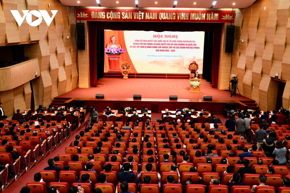 hải phòng cần có chính sách, cơ chế đặc thù để cất cánh, bước vào kỷ nguyên mới hình ảnh 1 hai phong can co chinh sach, co che dac thu de cat canh, buoc vao ky nguyen moi hinh anh 1