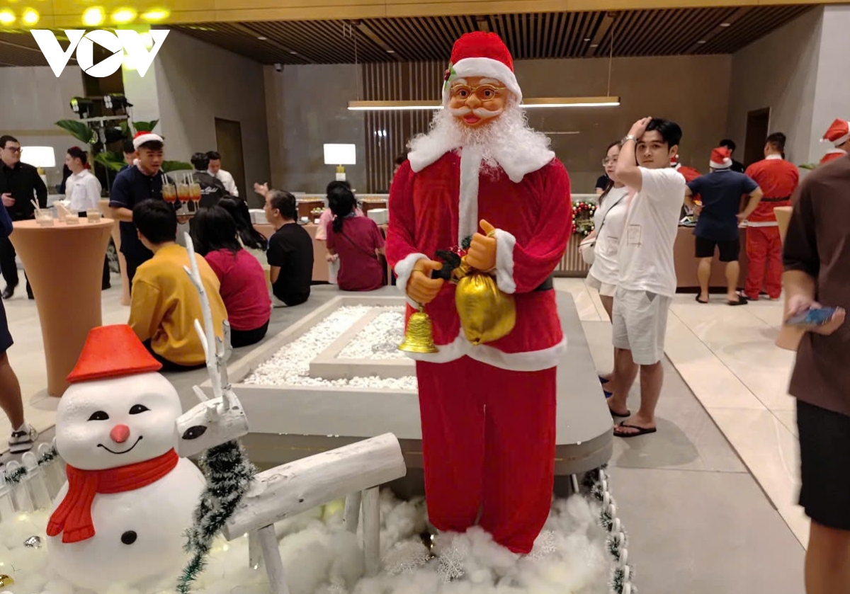 Không khí Noel ở vùng ven biển Bình Thuận