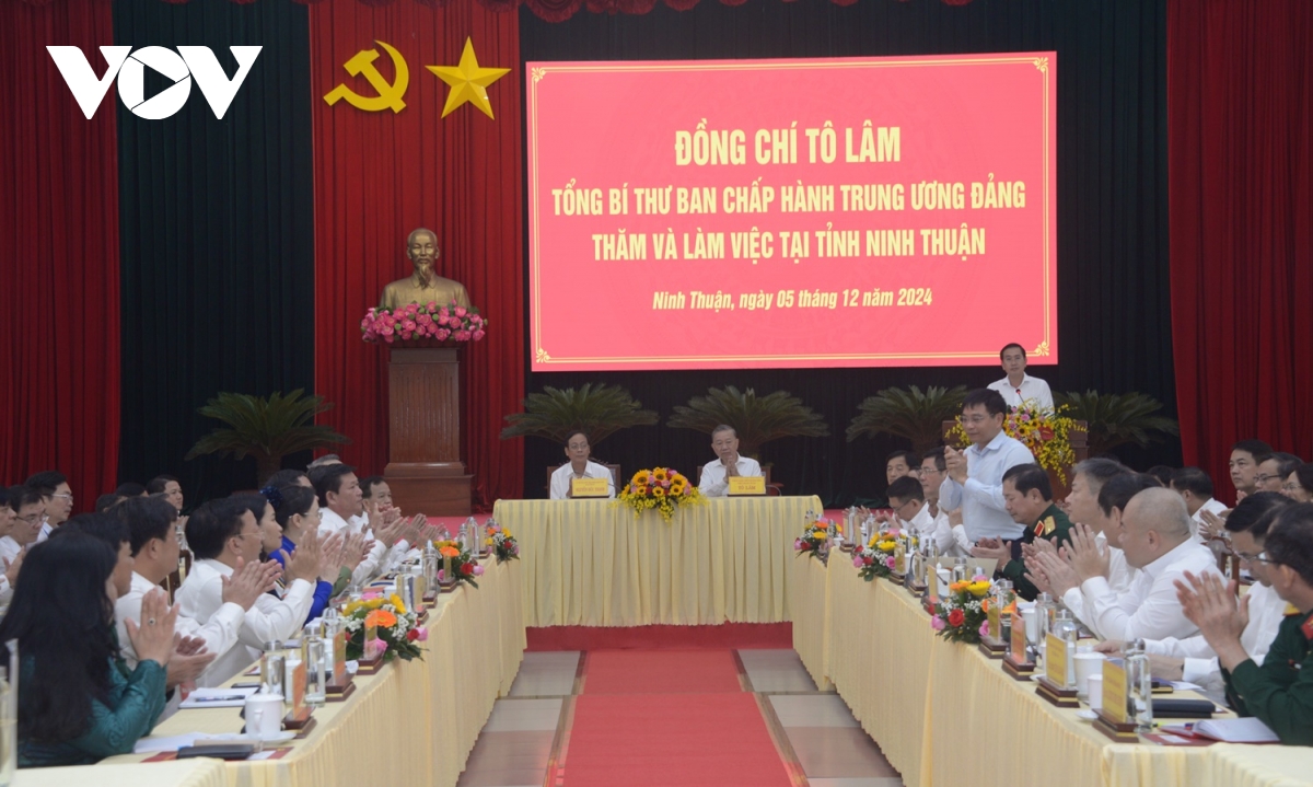 tong bi thu chuan bi tot dieu kien de khoi dong lai nha may dien hat nhan ninh thuan hinh anh 3