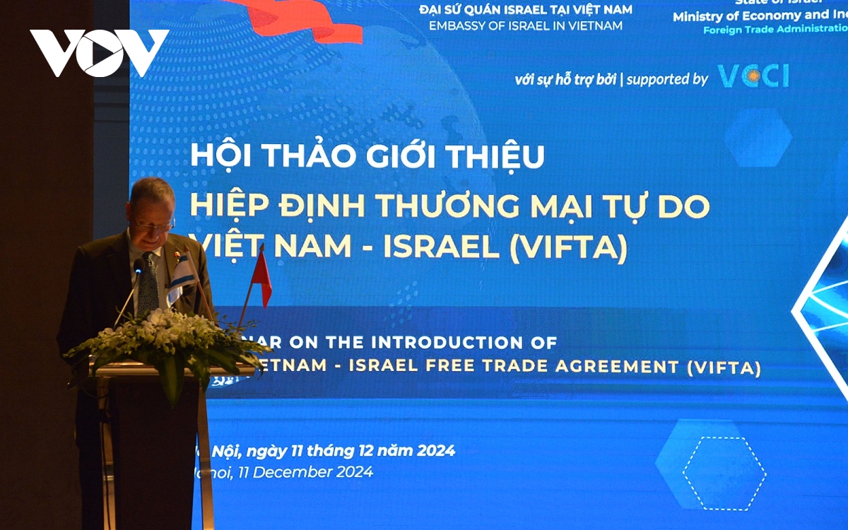 israel se chuyen giao cong nghe tuoi nuoc hien dai cho viet nam hinh anh 1