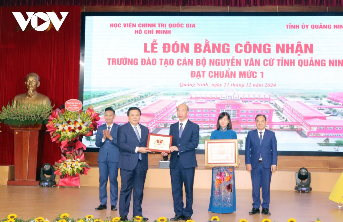 quang ninh truong Dao tao can bo nguyen van cu dat chuan muc 1 hinh anh 1