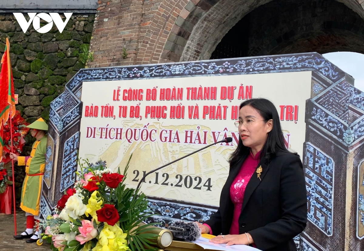 công bố hoàn thành dự án bảo tồn tu bổ, phục hồi và phát huy giá trị di tích quốc gia hải vân quan hình ảnh 4 cong bo hoan thanh du an bao ton tu bo, phuc hoi va phat huy gia tri di tich quoc gia hai van quan hinh anh 4