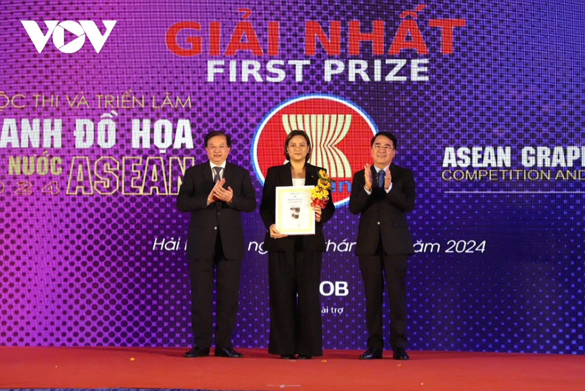 trao giải và triển lãm tranh đồ hoạ các nước asean lần thứ 4 hình ảnh 2 trao giai va trien lam tranh do hoa cac nuoc asean lan thu 4 hinh anh 2