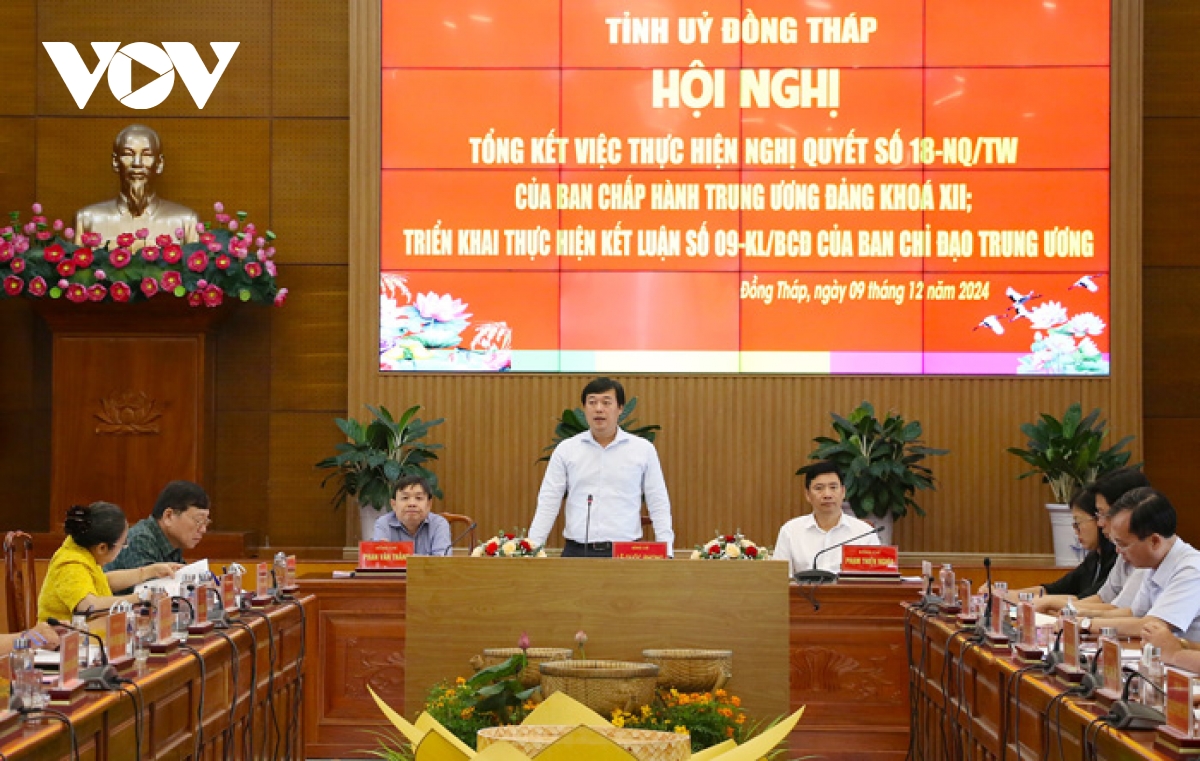 Đồng Tháp sắp xếp, tinh gọn bộ máy để đáp ứng yêu cầu trong thời kỳ mới