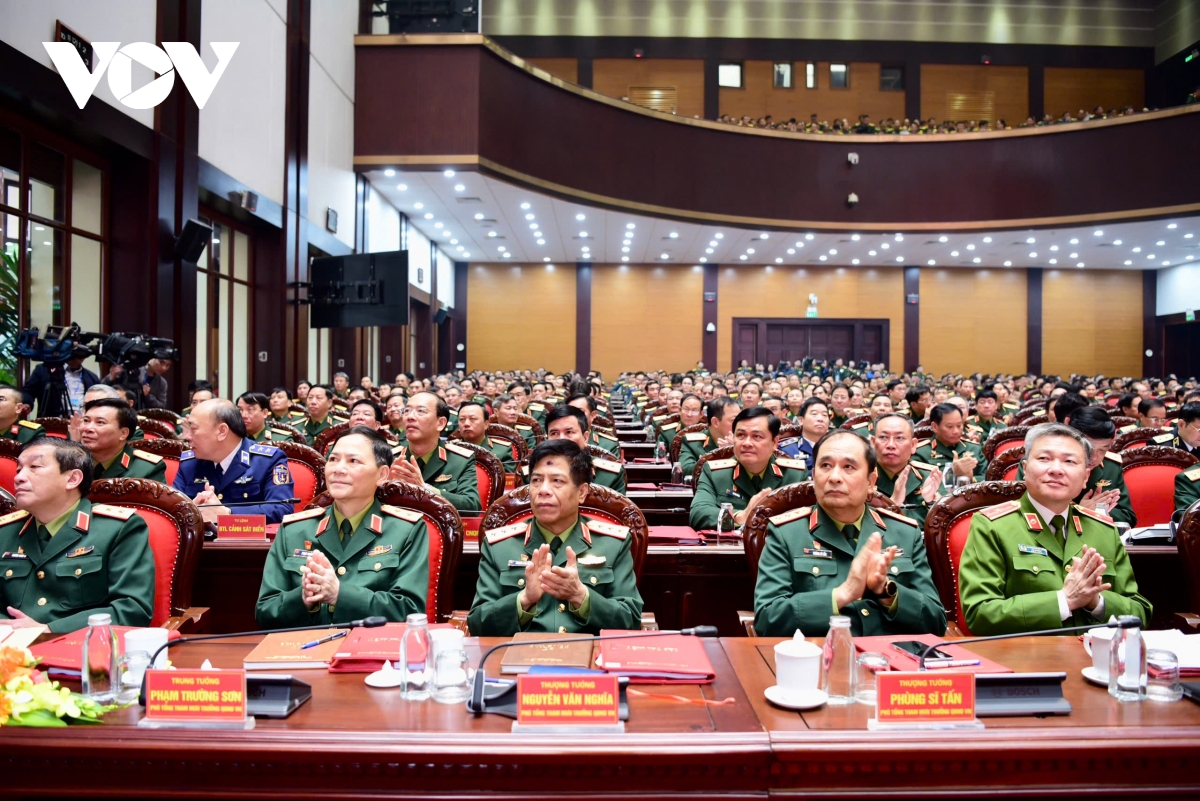 chủ tịch nước lương cường dự hội nghị quân chính toàn quân năm 2024 hình ảnh 8 chu tich nuoc luong cuong du hoi nghi quan chinh toan quan nam 2024 hinh anh 8