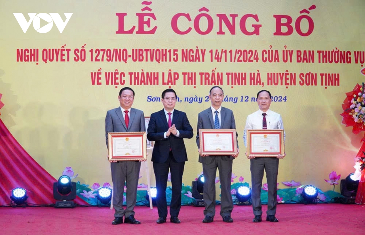 công bố nghị quyết thành lập thị trấn tịnh hà ở quảng ngãi hình ảnh 2 cong bo nghi quyet thanh lap thi tran tinh ha o quang ngai hinh anh 2