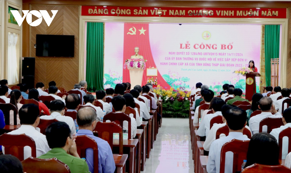 sắp xếp đơn vị hành chính cấp xã ở thành phố cao lãnh hình ảnh 3 sap xep don vi hanh chinh cap xa o thanh pho cao lanh hinh anh 3