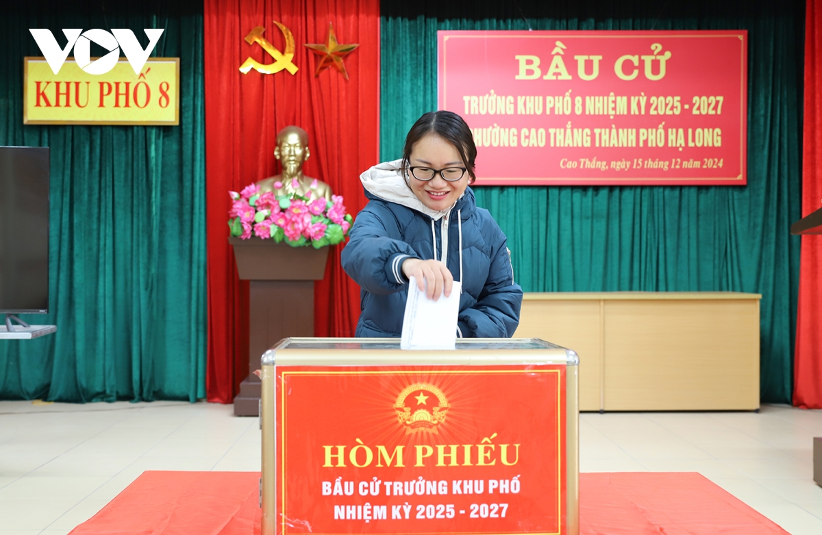 người dân đồng loạt đi bầu 1.452 trưởng thôn, bản, khu phố tại quảng ninh hình ảnh 3 nguoi dan dong loat di bau 1.452 truong thon, ban, khu pho tai quang ninh hinh anh 3