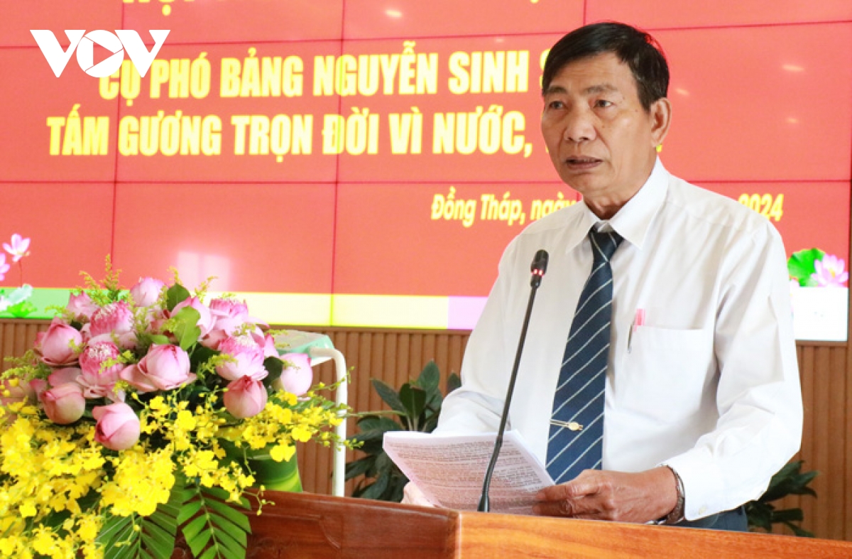 hội thảo cụ phó bảng nguyễn sinh sắc - tấm gương trọn đời vì nước, vì dân hình ảnh 4 hoi thao cu pho bang nguyen sinh sac - tam guong tron doi vi nuoc, vi dan hinh anh 4