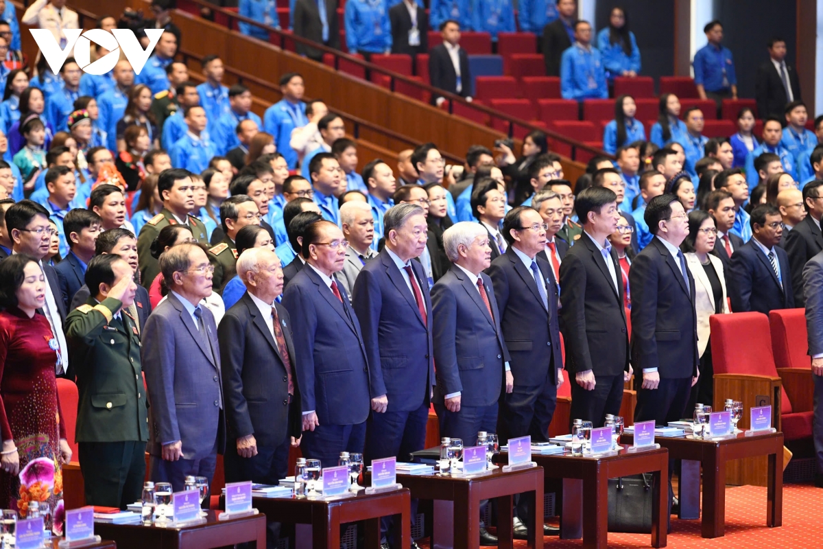 Tổng Bí thư dự Đại hội đại biểu toàn quốc Hội Liên hiệp Thanh niên Việt Nam