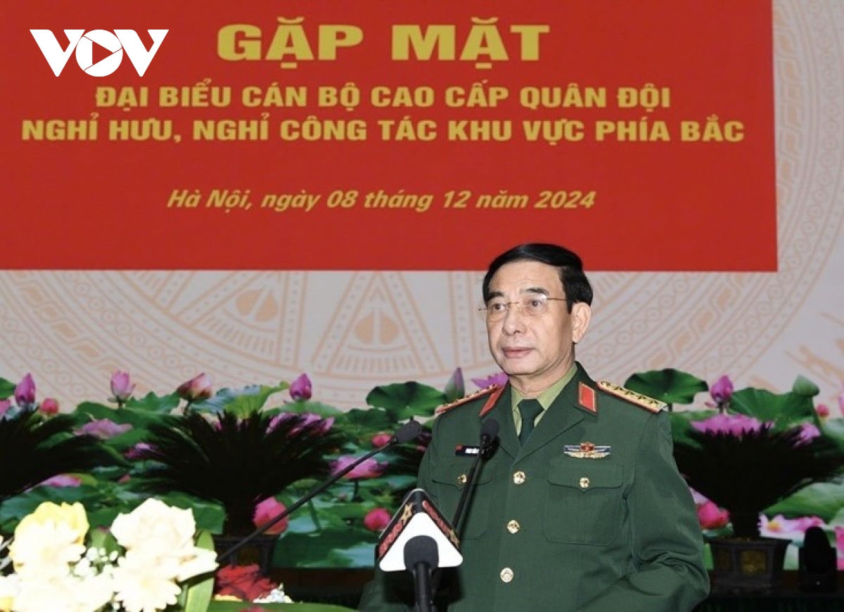 Đại tướng phan văn giang gặp mặt cán bộ cao cấp quân đội nghỉ hưu, nghỉ công tác hình ảnh 2 Dai tuong phan van giang gap mat can bo cao cap quan doi nghi huu, nghi cong tac hinh anh 2