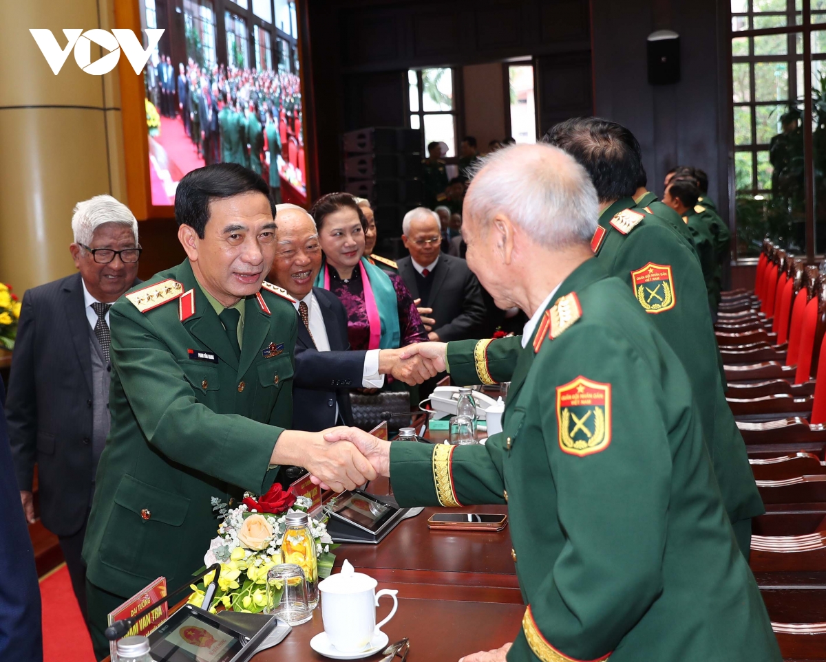 Đại tướng phan văn giang gặp mặt cán bộ cao cấp quân đội nghỉ hưu, nghỉ công tác hình ảnh 1 Dai tuong phan van giang gap mat can bo cao cap quan doi nghi huu, nghi cong tac hinh anh 1