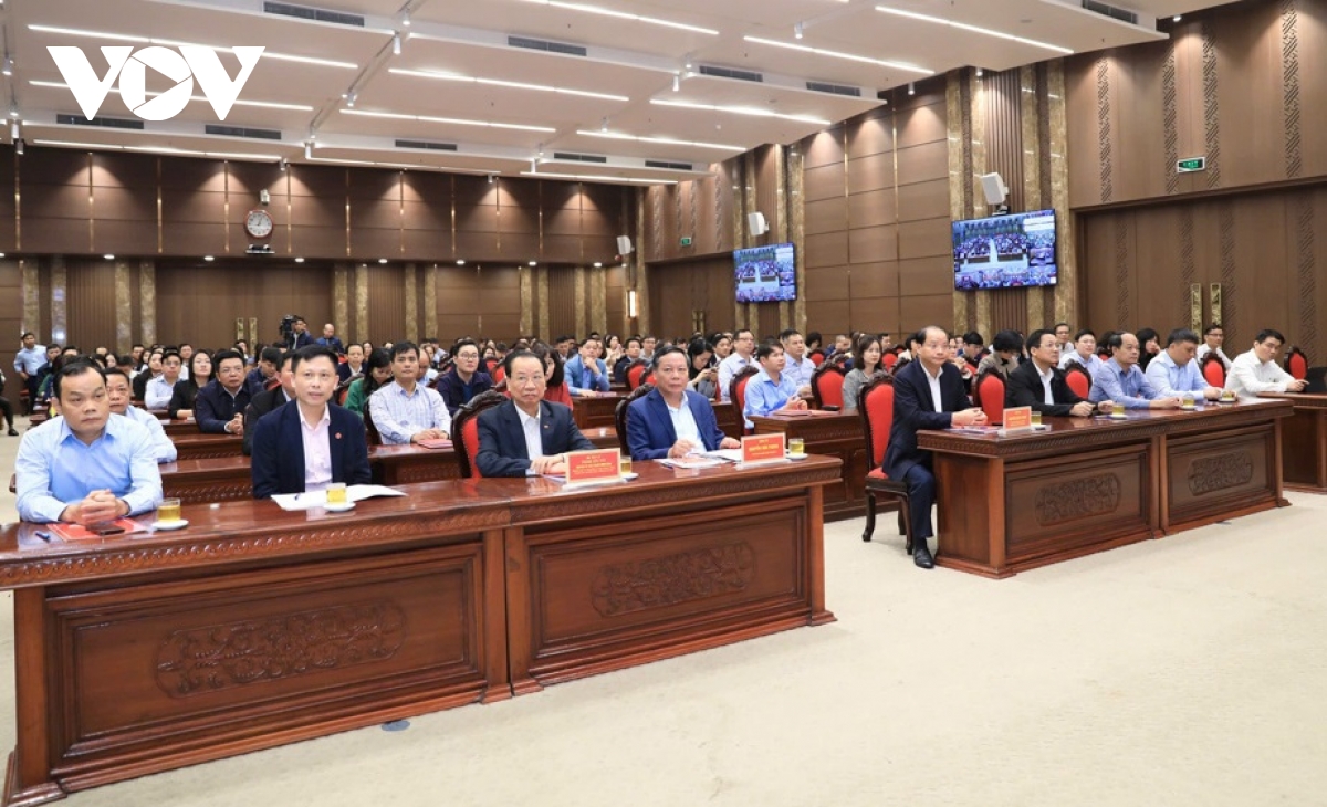 thành ủy hà nội sinh hoạt chính trị chủ đề kỷ nguyên vươn mình của dân tộc hình ảnh 2 thanh uy ha noi sinh hoat chinh tri chu de ky nguyen vuon minh cua dan toc hinh anh 2