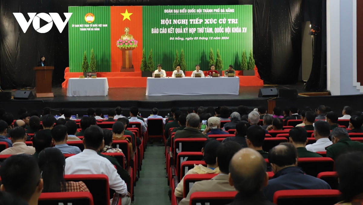 cử tri Đà nẵng đề nghị tăng cường chống lãng phí hình ảnh 1 cu tri Da nang de nghi tang cuong chong lang phi hinh anh 1
