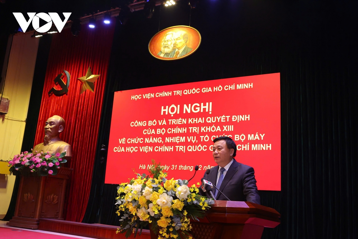 học viện chính trị quốc gia hồ chí minh tinh gọn bộ máy giảm 23 đầu mối hình ảnh 2 hoc vien chinh tri quoc gia ho chi minh tinh gon bo may giam 23 dau moi hinh anh 2