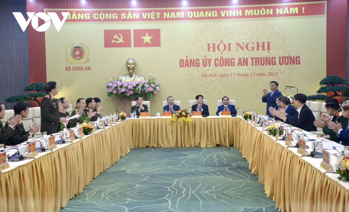 tong bi thu to lam du va chi dao tai hoi nghi Dang uy cong an trung uong 2024 hinh anh 6