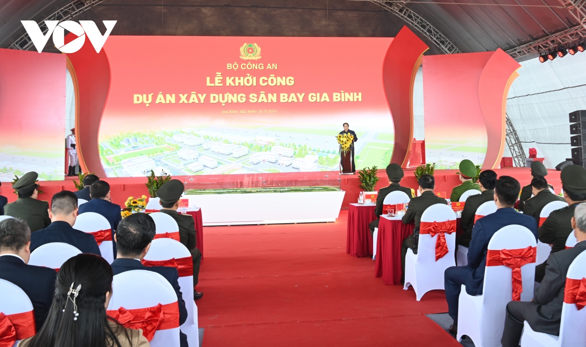 thu tuong du le khoi cong du an xay dung san bay gia binh, bac ninh hinh anh 2