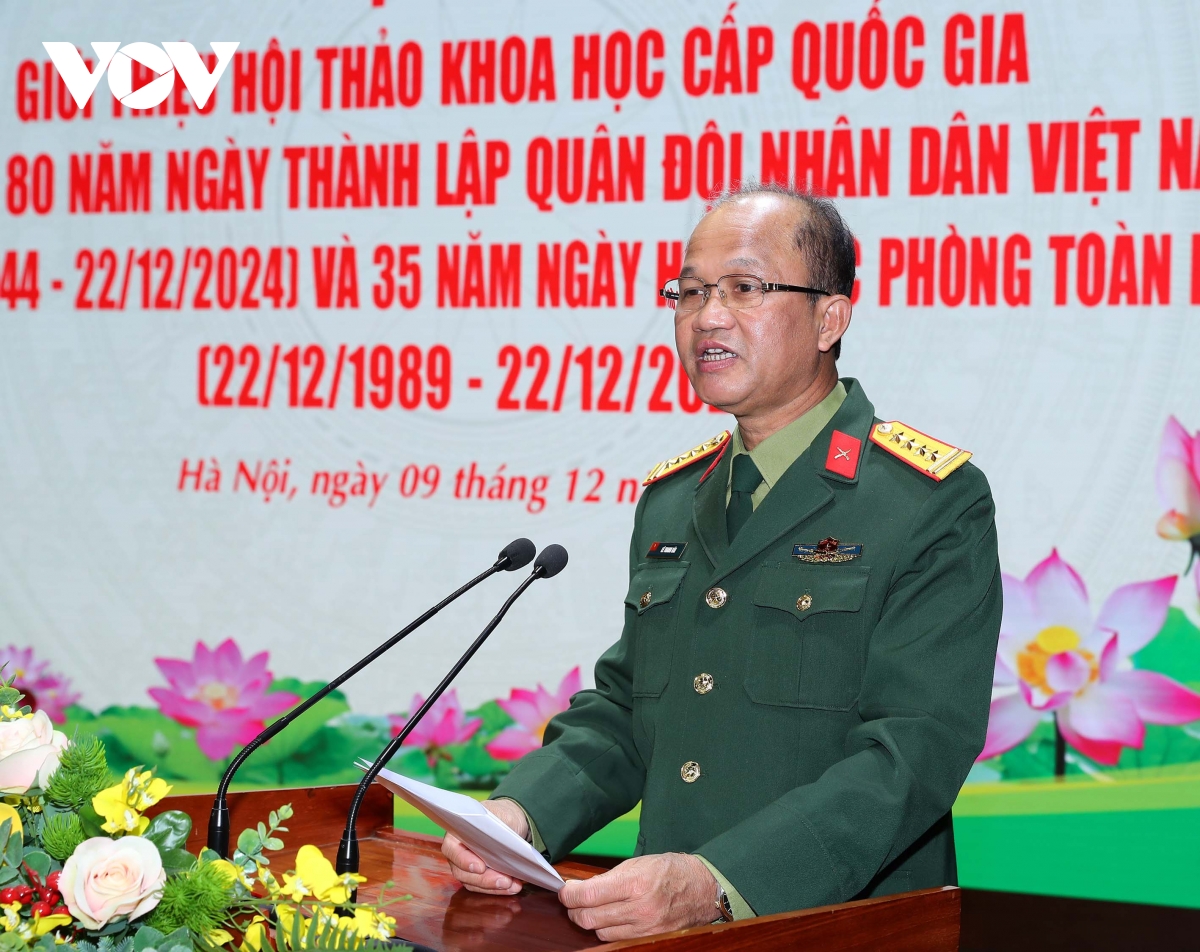 sap dien ra hoi thao cap quoc gia ky niem 80 nam ngay thanh lap qDnd viet nam hinh anh 2