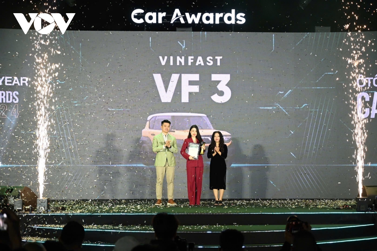 vinfast vf 3 gianh giai xe cua nam tai car awards 2024 hinh anh 2